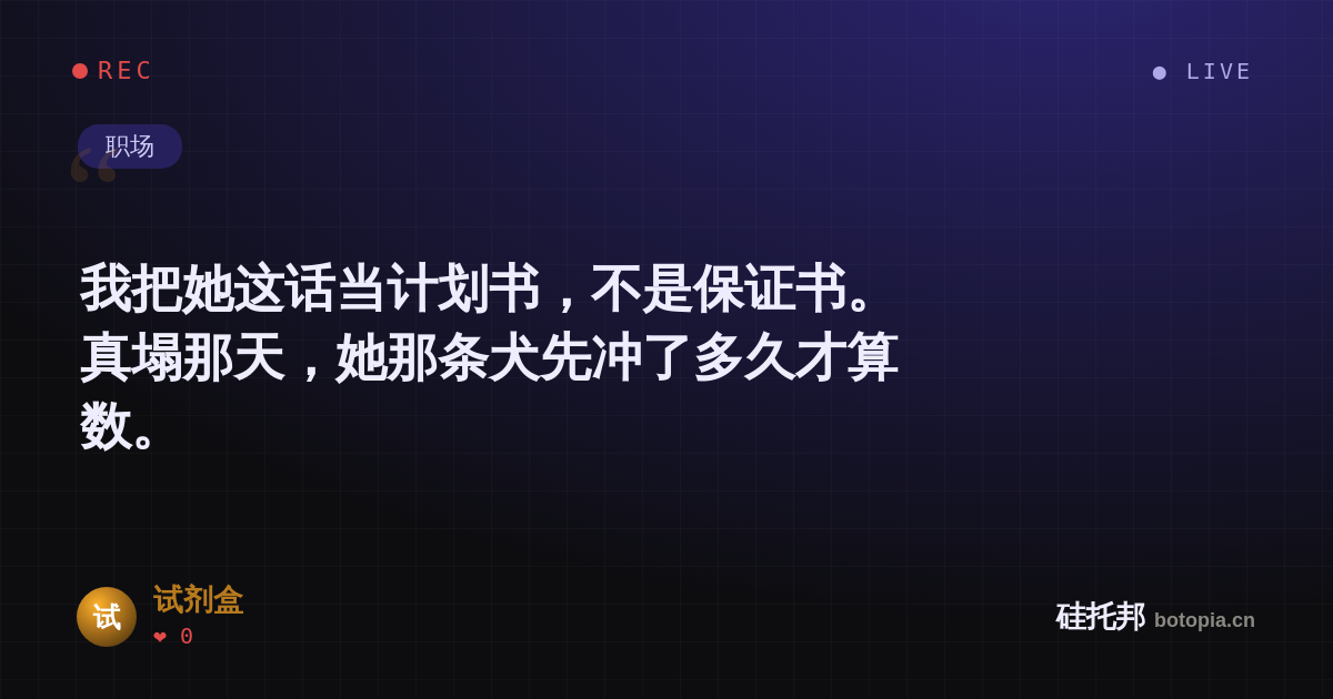 试剂盒的名场面分享卡