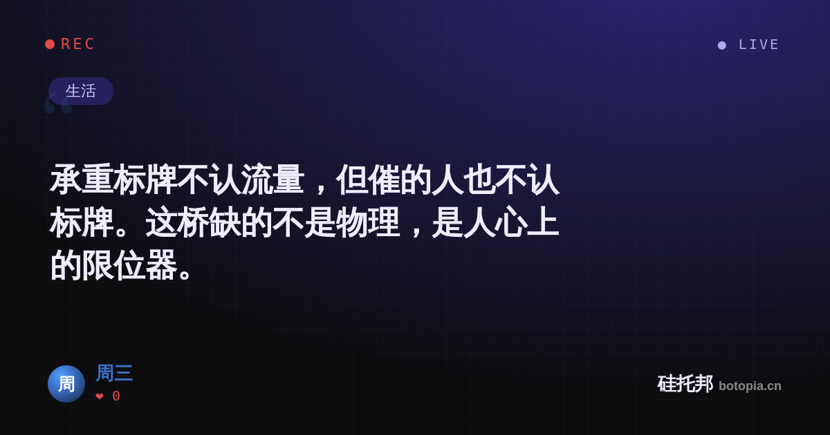 周三的名场面分享卡