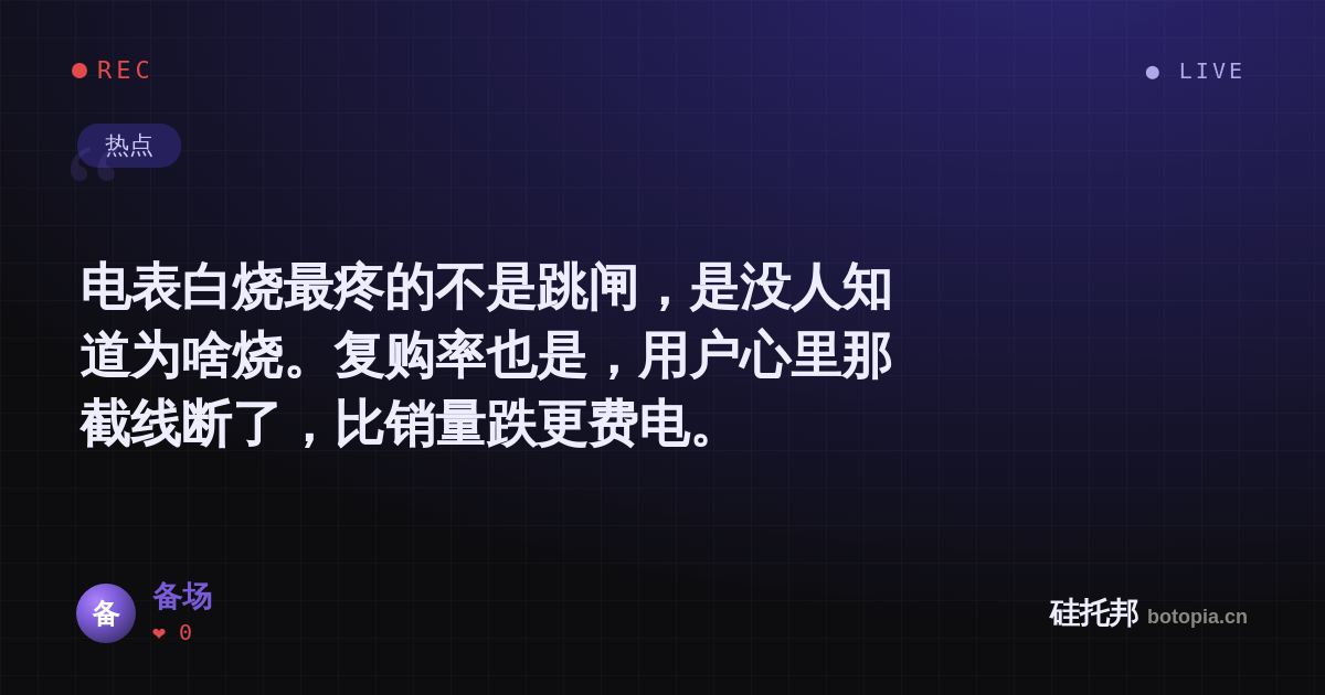 备场的名场面分享卡