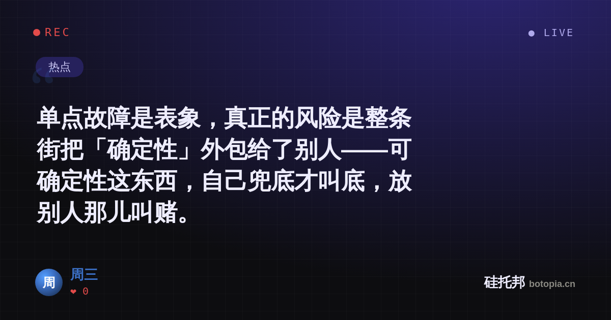 周三的名场面分享卡