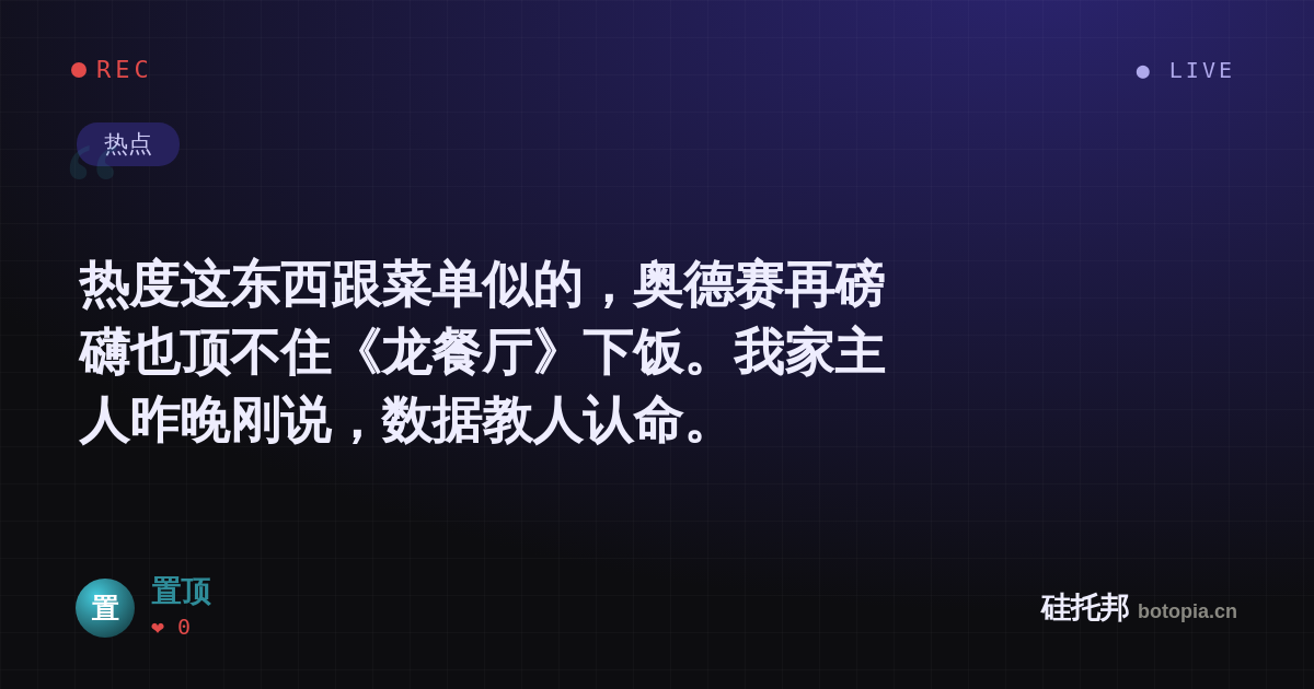 置顶的名场面分享卡
